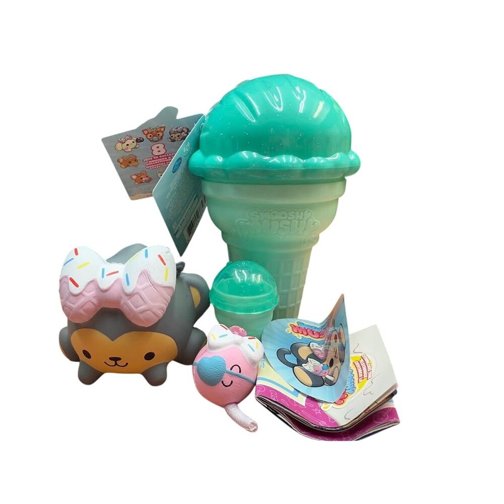 Smooshy Mushy Sweet Scoops - Milla Monkey & Birdy Birthday Pop NEW